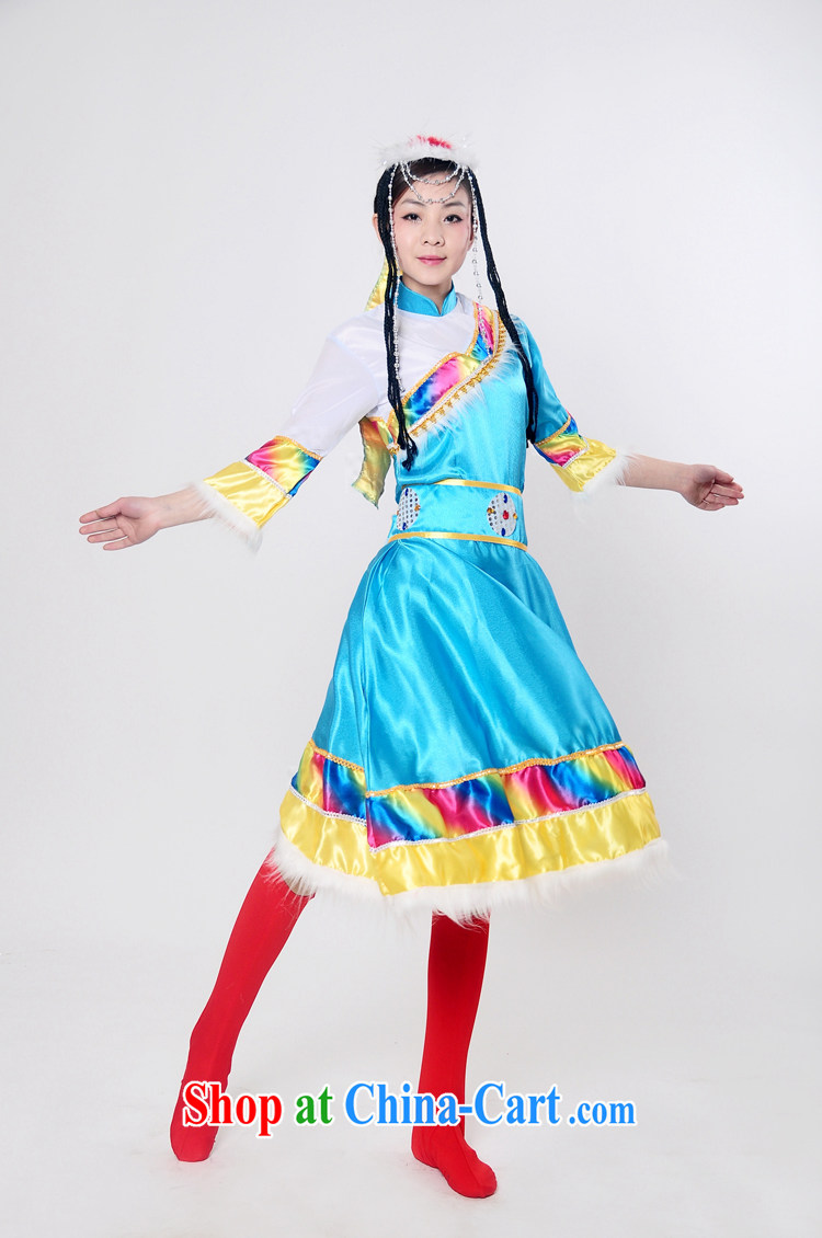 I should be grateful if you would arrange for her dream new Tibetan ethnic minority show clothing adult Hmong dance clothing Tibetan ethnic Mongolian dance clothing HXYM 0048 blue XXXL pictures, price, brand platters! Elections are good character, the national distribution, so why buy now enjoy more preferential! Health