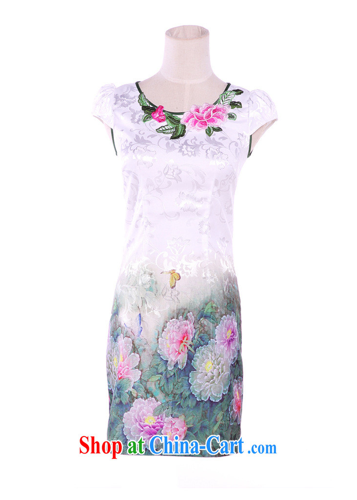 The end is improved and stylish cheongsam dress retro embroidered daily Leisure Short cheongsam dress XWGQP 201,304 - 19 photo color XXL pictures, price, brand platters! Elections are good character, the national distribution, so why buy now enjoy more preferential! Health