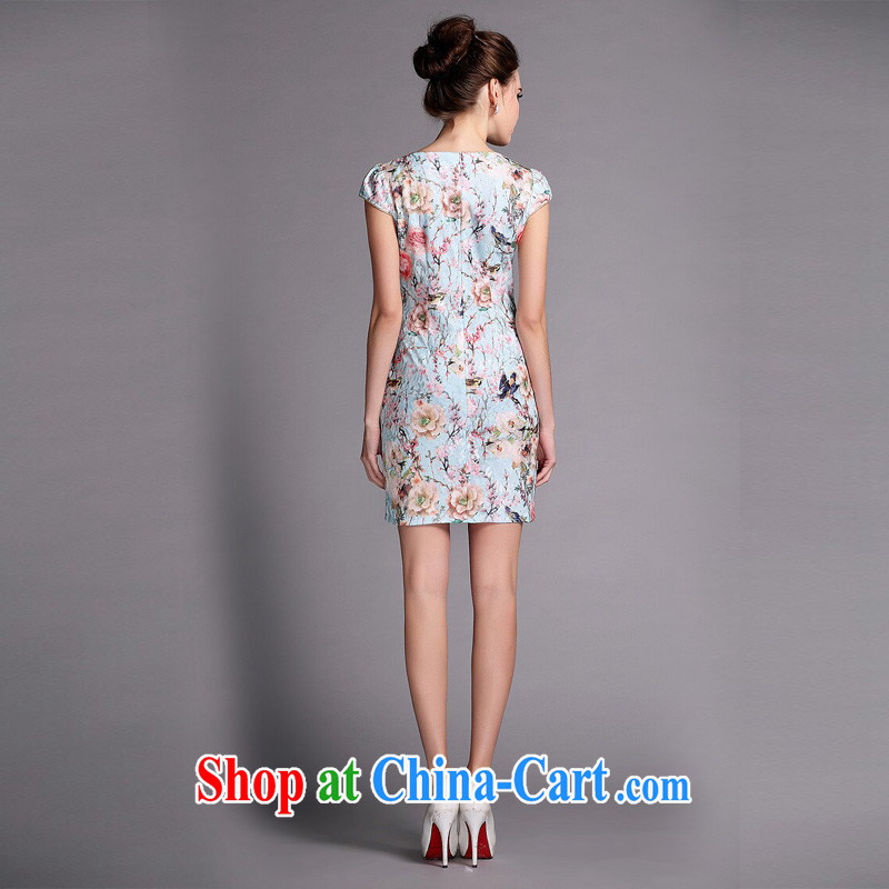 light at the cheongsam XWGQF 1405082 picture color XXL, light (at the end QM), shopping on the Internet