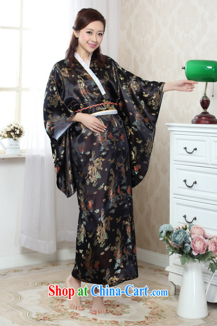Bin Laden smoke kimono dress Chinese cheongsam Japan is replacing costumes Chinese improved damask Long Tang women - C red are code pictures, price, brand platters! Elections are good character, the national distribution, so why buy now enjoy more preferential! Health