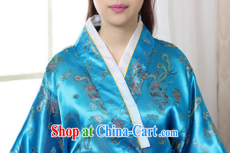Bin Laden smoke kimono dress Chinese cheongsam Japan is replacing costumes Chinese improved damask Long Tang women - C red are code pictures, price, brand platters! Elections are good character, the national distribution, so why buy now enjoy more preferential! Health