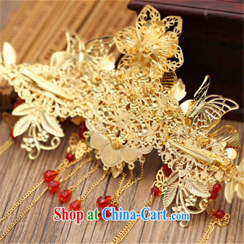 Han Park (cchappiness) bridal costumes and ornaments red Bong-winning Phoenix marriage use the trim-su Wo costumes, Chinese wedding accessories, Han Park (cchappiness), online shopping