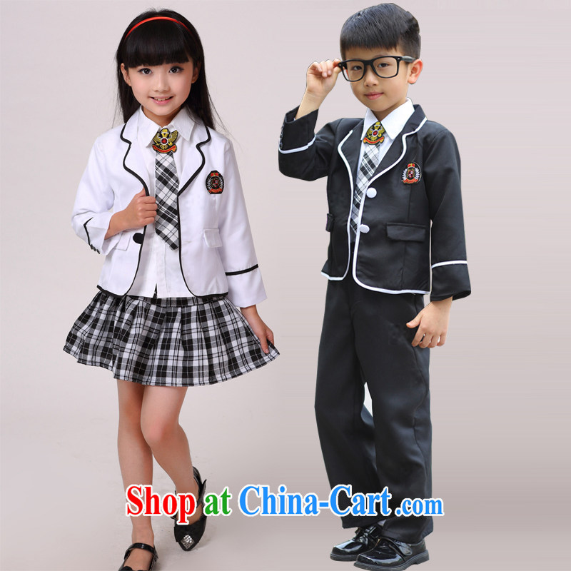 I should be grateful if you would arrange for Performing Arts Hong Kong dream Korean student uniforms uniforms, men and women couples package performance service performance Service Children's Choral service HXYM 0043 black women full 160 in arts and drea