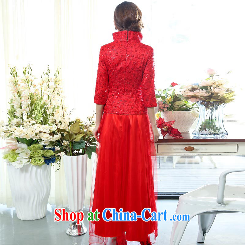 Air Shu Diane spring 2015 new two-piece dress suit Korean wedding dress bridal toast serving the door women picture color XXL. Shu Diane, shopping on the Internet