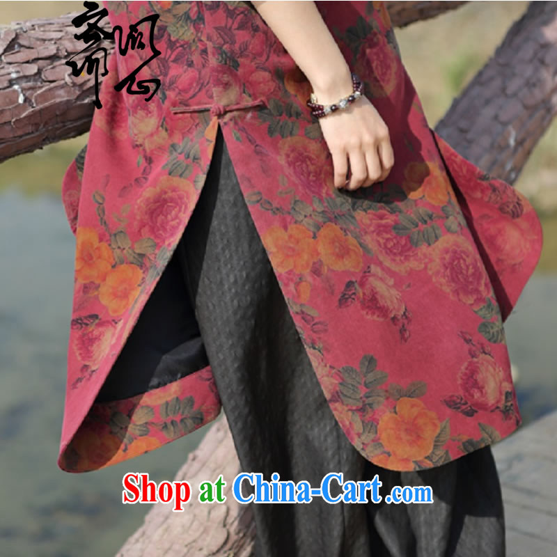 q heart Id al-Fitr (Yue and spring as soon as possible new female Hong Kong cloud yarn-yi cheongsam dress dresses wine red manual custom 15 Day Shipping custom code number, ask a vegetarian, and shopping on the Internet
