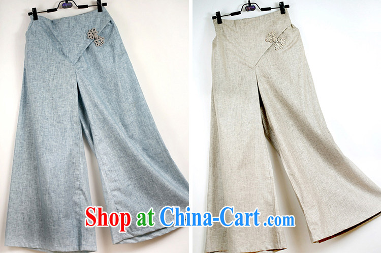 Lara lemon original design art van Tang pants cotton Ma 40,058 China wind antique ethnic wind female blue - pre-sale 15 days shipment are code - pre-sale 15 days Shipment pictures, price, brand platters! Elections are good character, the national distribution, so why buy now enjoy more preferential! Health