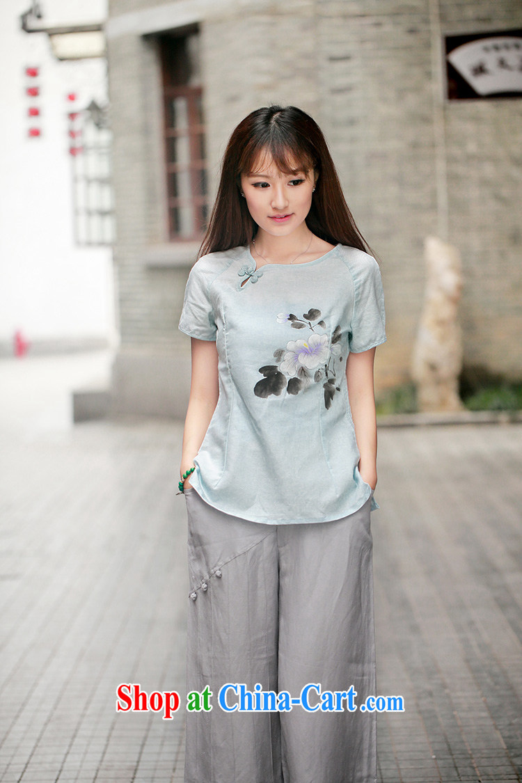 Lara lemon 40,085 retro China wind cotton the Chinese children, trouser press with original design arts, ethnic Wind Light Gray - pre-sale 15 days Shipment XXL pictures, price, brand platters! Elections are good character, the national distribution, so why buy now enjoy more preferential! Health