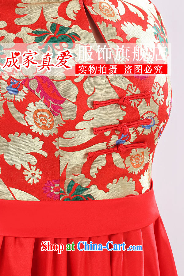 Marriages served toast 2015 New red short dress wedding dresses Evening Dress bridesmaid dress winter red XL pictures, price, brand platters! Elections are good character, the national distribution, so why buy now enjoy more preferential! Health