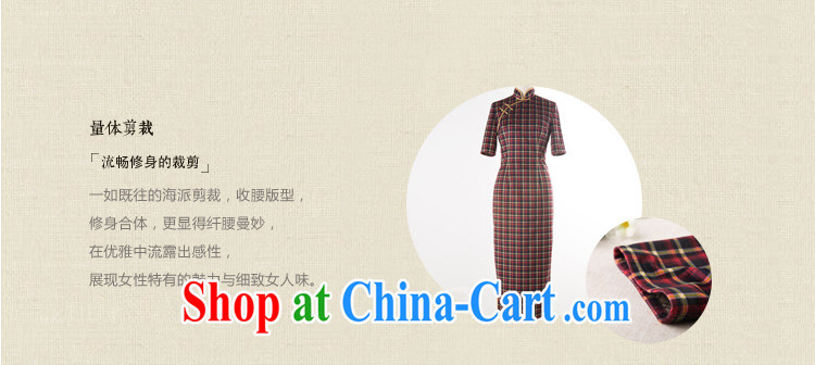 once and for all stream fatally jealous Zhu new cuff in long day dresses winter clothes and stylish Korea improved cheongsam retro skirt Diane green 2 XL pictures, price, brand platters! Elections are good character, the national distribution, so why buy now enjoy more preferential! Health