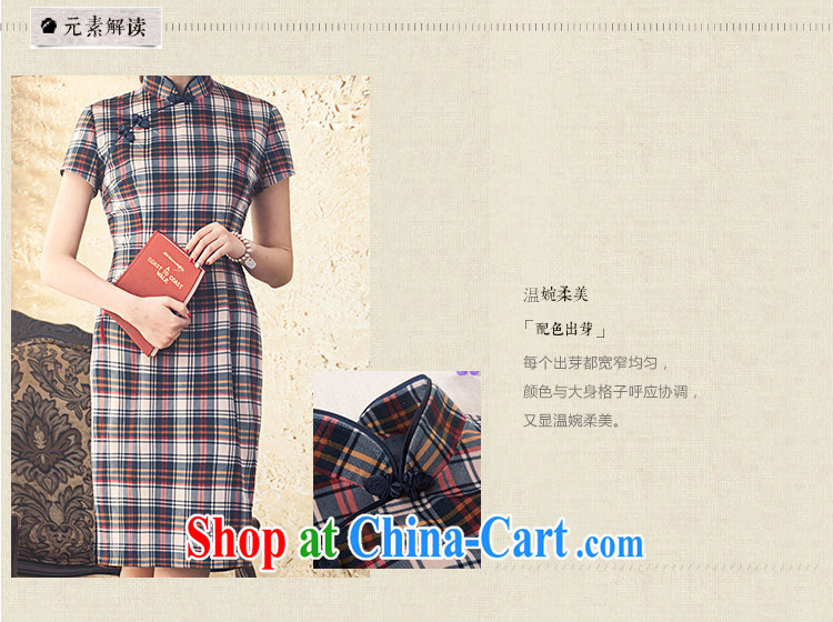once and for all and without wind flow with high-end retro short cheongsam, winter clothes and stylish everyday cheongsam dress improved 2015 new drapery color 2 XL pictures, price, brand platters! Elections are good character, the national distribution, so why buy now enjoy more preferential! Health
