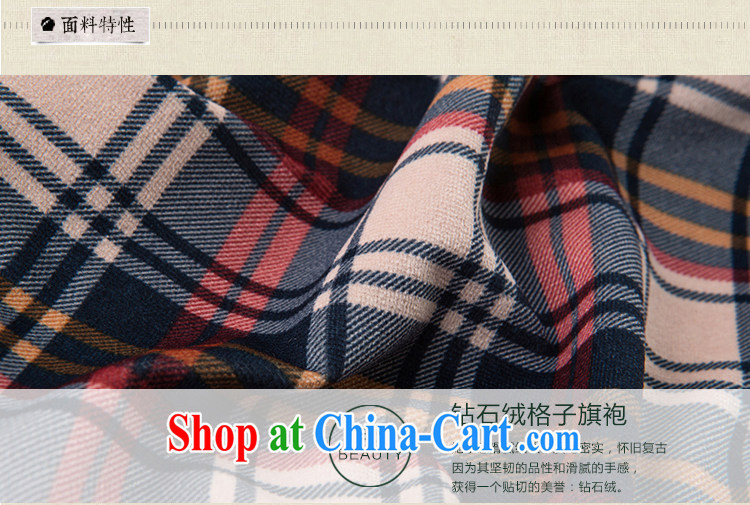 once and for all and without wind flow with high-end retro short cheongsam, winter clothes and stylish everyday cheongsam dress improved 2015 new drapery color 2 XL pictures, price, brand platters! Elections are good character, the national distribution, so why buy now enjoy more preferential! Health