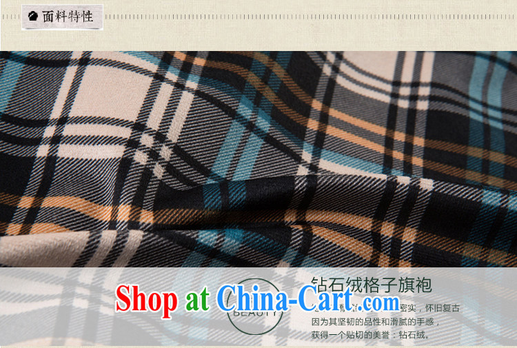 Once the proverbial hero, new daily, long-sleeved dresses winter clothing improved retro long cheongsam dress stylish blue 2 XL pictures, price, brand platters! Elections are good character, the national distribution, so why buy now enjoy more preferential! Health
