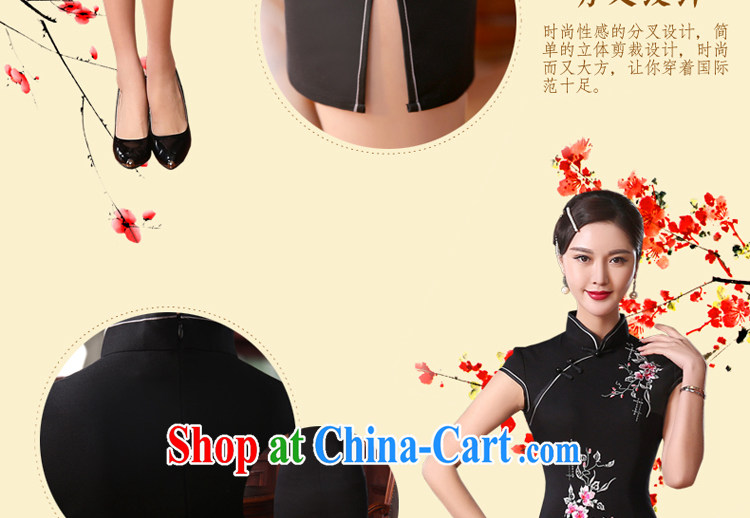 The pro-am every day as soon as possible, spring and autumn temperament improved stylish short, Retro, dress cheongsam dress wedding banquet short 2 XL - waist 80 CM pictures, price, brand platters! Elections are good character, the national distribution, so why buy now enjoy more preferential! Health