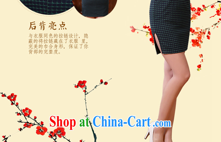 pro-am spring and autumn day, retro style improved stylish girl, Ms. dress cheongsam dress wedding banquet short 2 XL - waist 80 CM pictures, price, brand platters! Elections are good character, the national distribution, so why buy now enjoy more preferential! Health