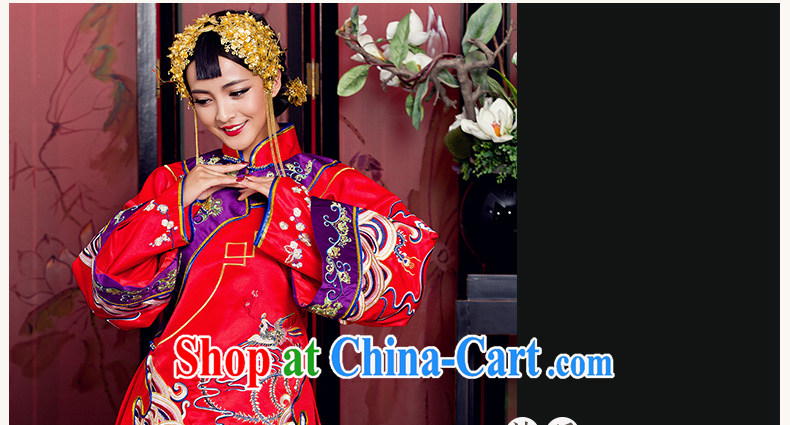 Mu, Ms. Yao Su-wo Kit 2 piece long-sleeved long sleeved water-tight bridal 2015 spring new, men and women, with classical Chinese style wedding men and women 2 XL chest of more than 95 for pictures, price, brand platters! Elections are good character, the national distribution, so why buy now enjoy more preferential! Health