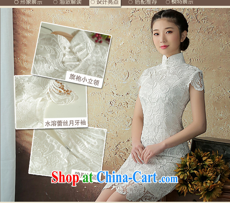 Once the proverbial hero shadow lace retro new cheongsam dress summer dresses skirts improved daily stylish black XL pictures, price, brand platters! Elections are good character, the national distribution, so why buy now enjoy more preferential! Health