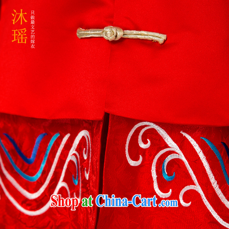 Mu Yao Chinese bows. Su-wo service use phoenix 2-Piece long-sleeved costumes water cuff courtesy-soo and Phoenix - use the code comfort-waist graphics thin pregnant women can also be seen wearing a red S New Sau wo service brassieres CM 90, Mu Yao, shoppi