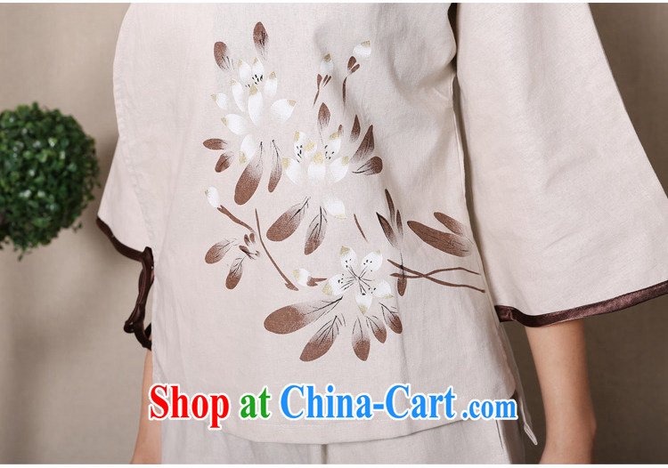 Italy's 2015 spring and summer new hand-painted cotton the ladies retro arts Chinese T-shirt shirt women 1132 picture color XL pictures, price, brand platters! Elections are good character, the national distribution, so why buy now enjoy more preferential! Health