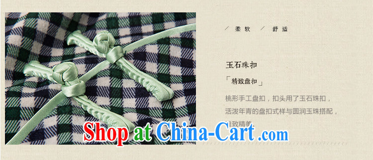 once and for all and fatally jealous Qin Yuan high-end dot stamp long Silk Cheongsam improved retro sauna Silk Cheongsam dress the green L pictures, price, brand platters! Elections are good character, the national distribution, so why buy now enjoy more preferential! Health