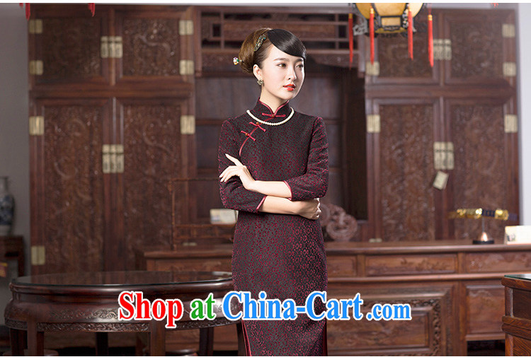 Birds love 2015 spring new lace wool composite cheongsam dress improved stylish long cheongsam QC 615 figure XXL pictures, price, brand platters! Elections are good character, the national distribution, so why buy now enjoy more preferential! Health