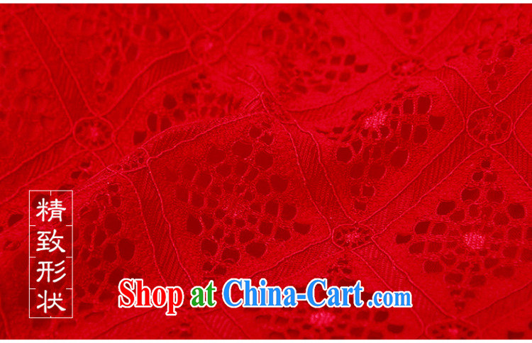 Butterfly Lovers spring 2015 new improved stylish bows. Red lace retro bridal wedding dress crowsfoot skirt 51,220 red spring new pre-sale 20 days XXL pictures, price, brand platters! Elections are good character, the national distribution, so why buy now enjoy more preferential! Health