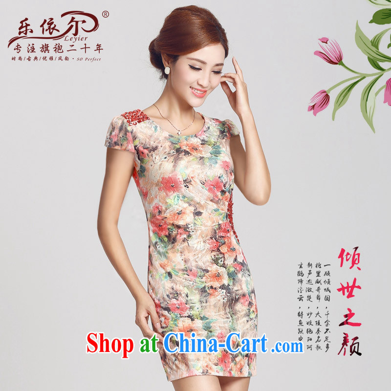 And, in accordance with spring loaded short-sleeved improved retro dresses dresses beauty package and daily lady short dresses 2015 New Red XXL, health concerns (Rvie), and, on-line shopping