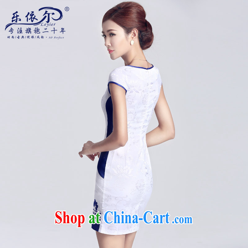 And, according to spring 2015 new female qipao improved lady short cheongsam dress elegant classic everyday white XXL, health concerns (Rvie .), and, on-line shopping