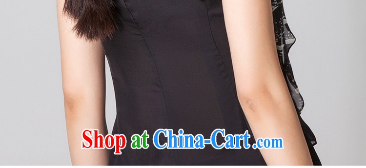 Diane Ying 2015 spring and summer clothes new, long, short-sleeved, dos Santos for Silk Cheongsam PAE 1146 black M pictures, price, brand platters! Elections are good character, the national distribution, so why buy now enjoy more preferential! Health