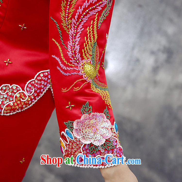 Dream of the day spring 2015 new marriages of Phoenix skirt Chinese brides red staple goods Pearl Q 871 red one size 2.3 feet waist, there are through pictures, price, brand platters! Elections are good character, the national distribution, so why buy now enjoy more preferential! Health