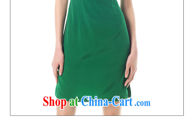 Wood is really the Chinese 2015 spring and summer new, for cultivating cheongsam dress stitching and stylish dress 42,882 14 dark green XXL (A) pictures, price, brand platters! Elections are good character, the national distribution, so why buy now enjoy more preferential! Health