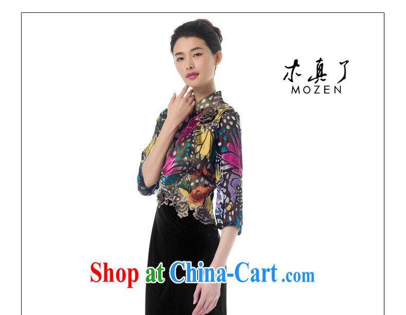 Wood is really the Chinese women spring 2015 New Products butterfly flower stitching embroidery cheongsam dress high-end dress 42,939 17 light purple M pictures, price, brand platters! Elections are good character, the national distribution, so why buy now enjoy more preferential! Health