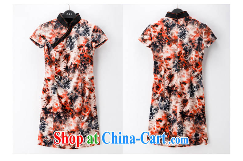 Wood is really the Chinese Tang replace 2015 spring new improved cheongsam stylish beauty dresses 43,031 12 deep yellow XXL (A) pictures, price, brand platters! Elections are good character, the national distribution, so why buy now enjoy more preferential! Health