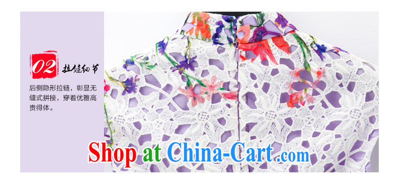 Wood is really the Tang with 2015 spring and summer new languages empty beauty cheongsam dress stamp stylish dresses 42,772 02 pure white XXL (B) pictures, price, brand platters! Elections are good character, the national distribution, so why buy now enjoy more preferential! Health