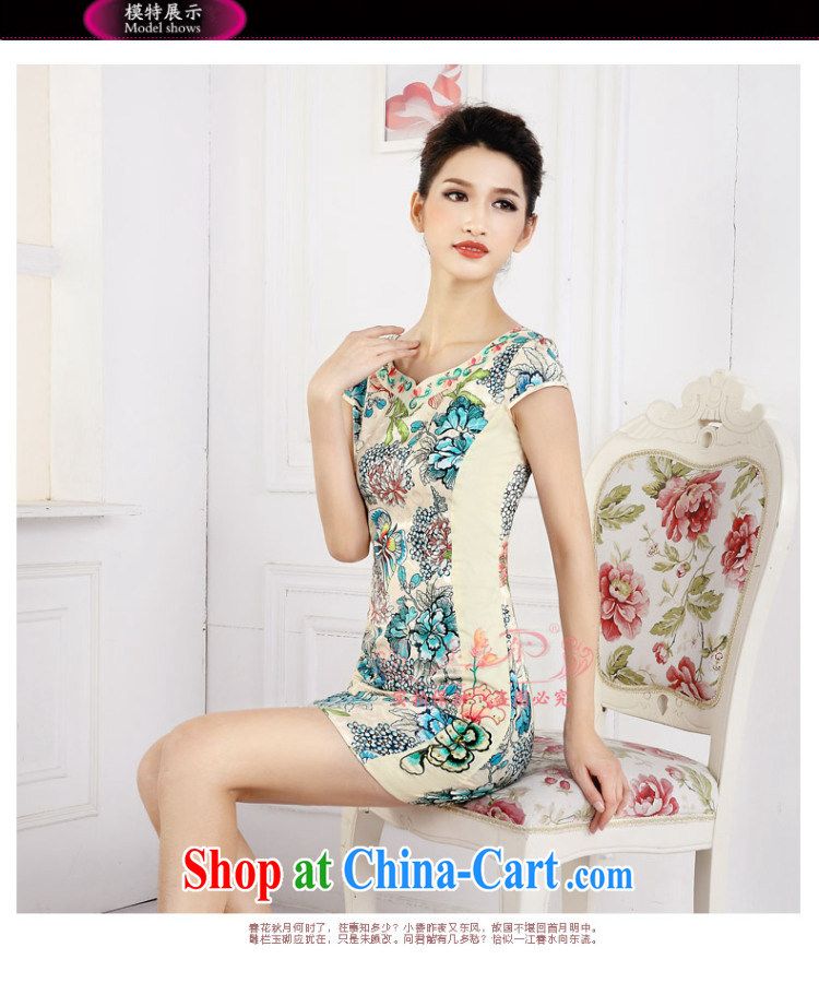 And in spring 2015 the new short cheongsam dress girls retro stamp improved embroidery flower girl dresses daily LYE 66,610 green XXL pictures, price, brand platters! Elections are good character, the national distribution, so why buy now enjoy more preferential! Health