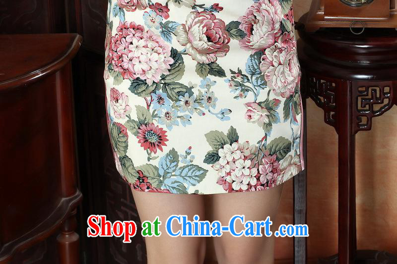 New stylish cotton the cheongsam dress improved retro beauty sexy outfit daily lady short, clothing and even aprons manufacturers THM 0046 XXL pictures, price, brand platters! Elections are good character, the national distribution, so why buy now enjoy more preferential! Health