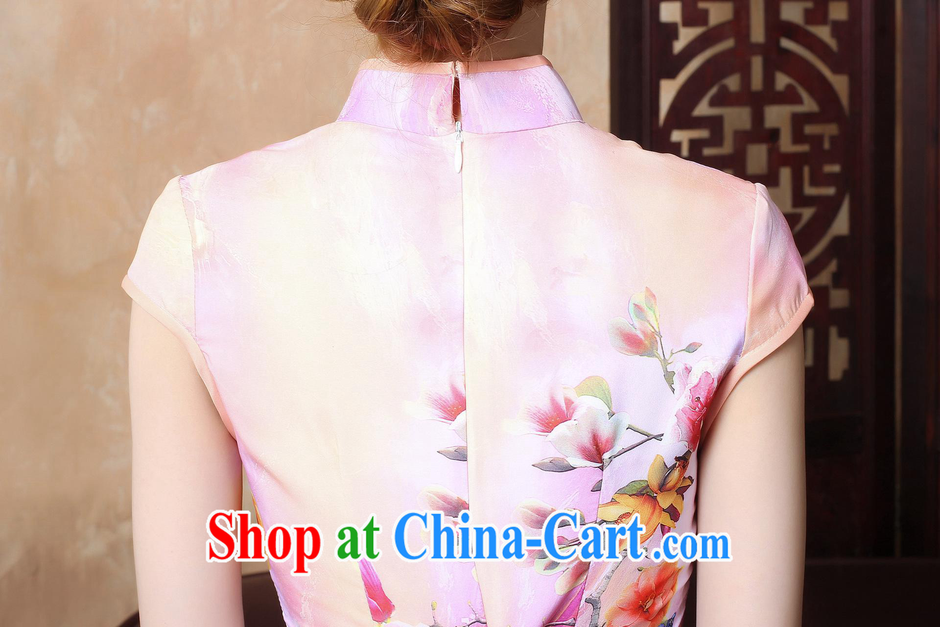 Autumn 2014 New Long cheongsam high on the truck, and the sepia tones, ceremonial stage debut dinner gown CQP XXL 004 pictures, price, brand platters! Elections are good character, the national distribution, so why buy now enjoy more preferential! Health