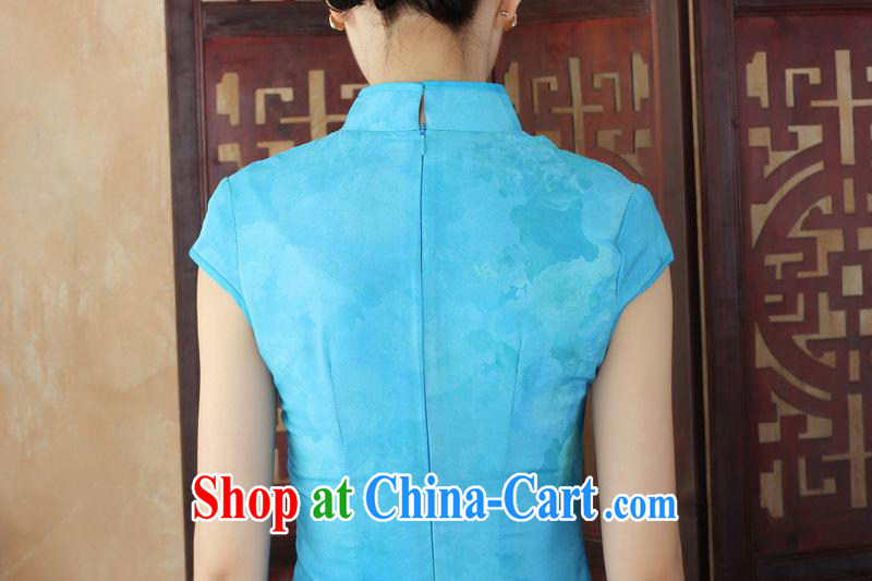 Early Autumn 2014 New Long cheongsam high on the truck, and the sepia tones, ceremonial stage debut dinner CQP XXL 001 pictures, price, brand platters! Elections are good character, the national distribution, so why buy now enjoy more preferential! Health