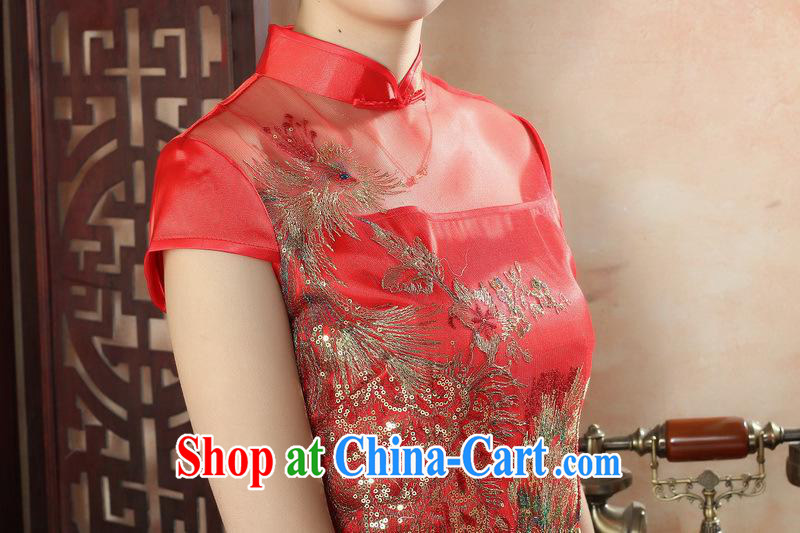 New cheongsam dress stylish and improved daily cheongsam dress elegance retro beauty graphics thin embroidery cheongsam LS 0011 XXL pictures, price, brand platters! Elections are good character, the national distribution, so why buy now enjoy more preferential! Health