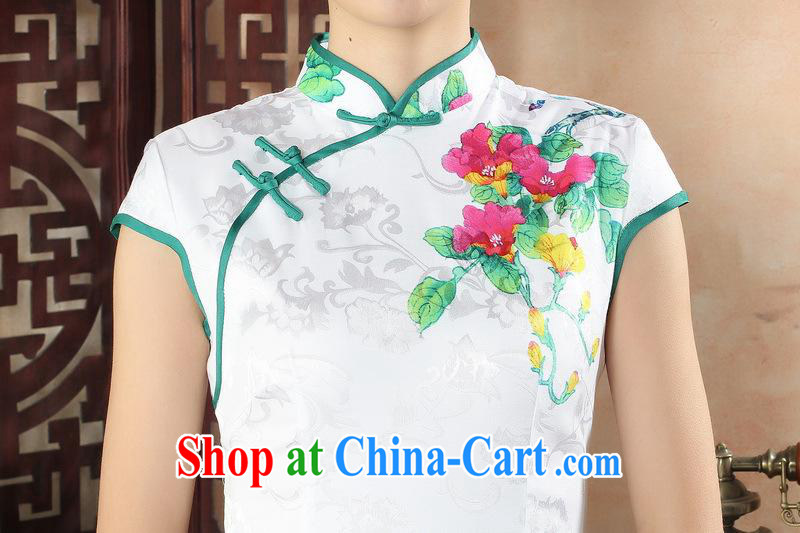 New autumn day summer dress retro improved short-sleeved cheongsam dress elegance beauty graphics thin lady dresses THM 0051 XXL pictures, price, brand platters! Elections are good character, the national distribution, so why buy now enjoy more preferential! Health