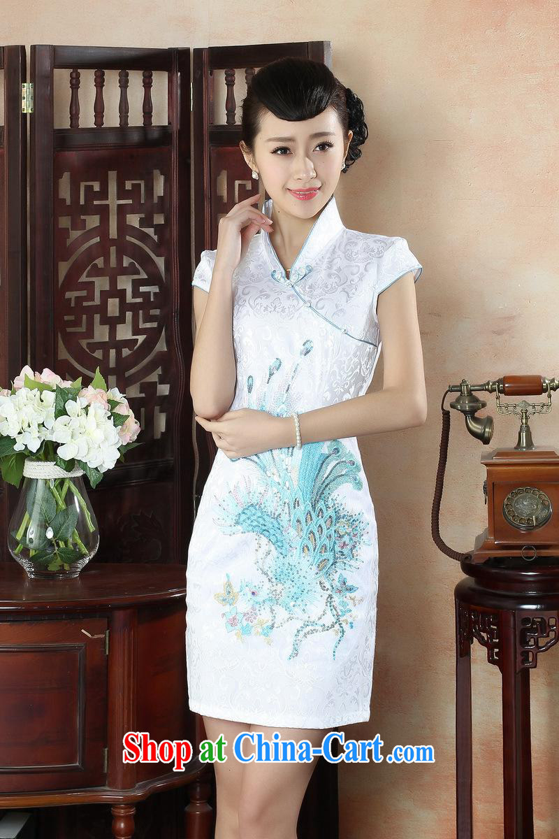 New cheongsam dress summer day-old fashioned style surrounded the code Ethnic Wind women improved cheongsam dress 0053 THM XXL pictures, price, brand platters! Elections are good character, the national distribution, so why buy now enjoy more preferential! Health