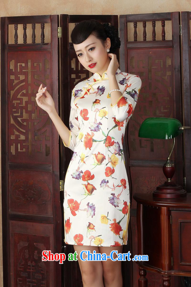 New autumn day with antique cheongsam dress stylish Korea improved elegance video thin cheongsam dress wholesale TLMZX 0003 XXL pictures, price, brand platters! Elections are good character, the national distribution, so why buy now enjoy more preferential! Health