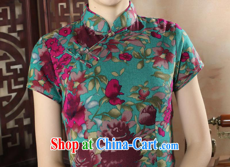Factory outlets were also new cheongsam wholesale 2015 summer new linen cotton the cheongsam stylish improved YM 0007 XXL pictures, price, brand platters! Elections are good character, the national distribution, so why buy now enjoy more preferential! Health