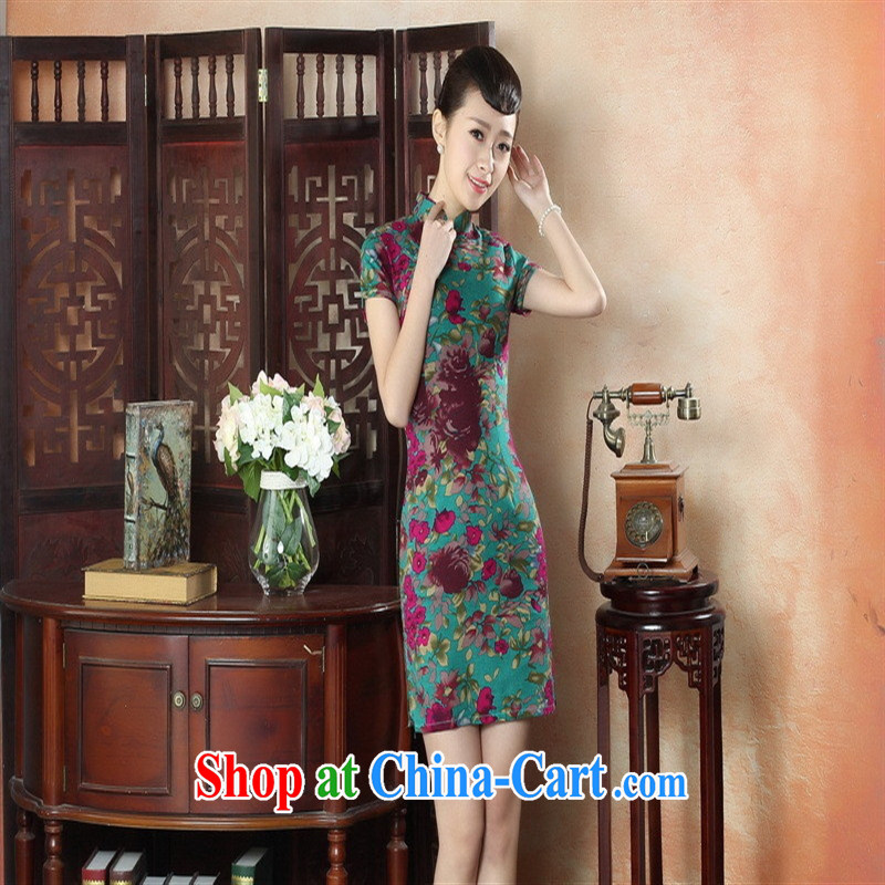 Factory outlets were also new cheongsam wholesale 2015 summer new linen cotton the cheongsam stylish improved YM 0007 XXL, health concerns (Rvie .), and shopping on the Internet