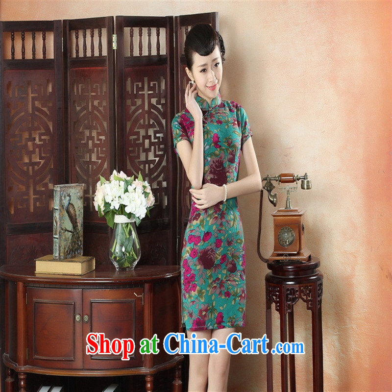 Factory outlets were also new cheongsam wholesale 2015 summer new linen cotton the cheongsam stylish improved YM 0007 XXL, health concerns (Rvie .), and shopping on the Internet