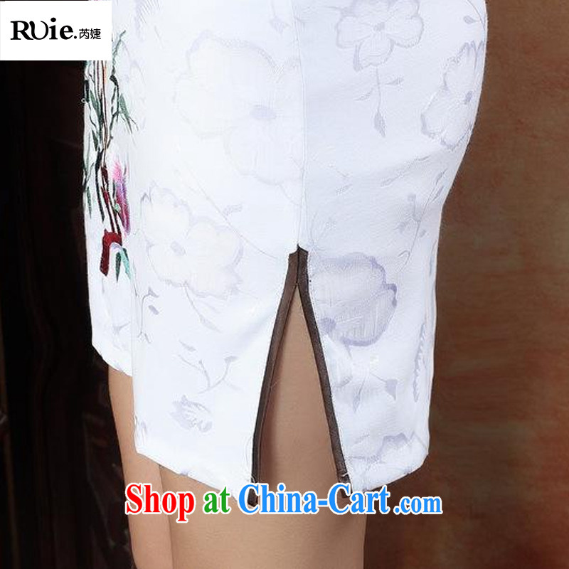 Health Concerns new summer Beauty Fashion cheongsam dress daily retro improved short video thin elegance cheongsam dress 0049 THM L, health concerns (Rvie.) and, on-line shopping