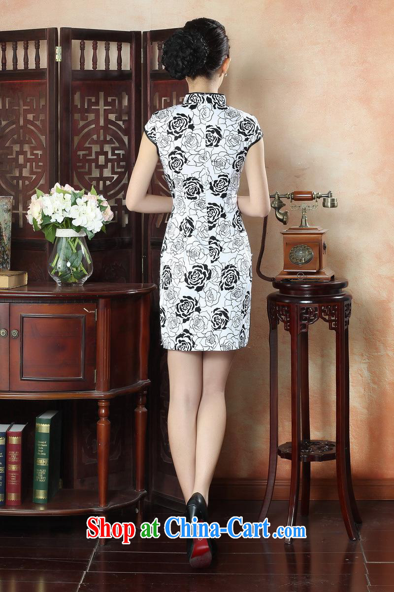 2015 autumn female new peony flower basket Sai Kung Sau San short cheongsam dress improved stylish everyday goods batch TLM 0018 XXL pictures, price, brand platters! Elections are good character, the national distribution, so why buy now enjoy more preferential! Health