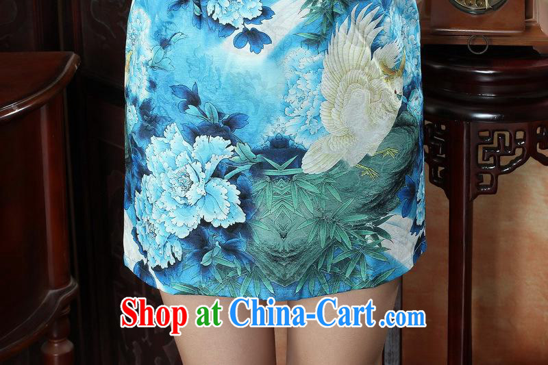 Summer and Autumn fashion lady dresses daily improved cultivating cotton the cheongsam dress elegant embroidery cheongsam wholesale THM 0045 XXL pictures, price, brand platters! Elections are good character, the national distribution, so why buy now enjoy more preferential! Health