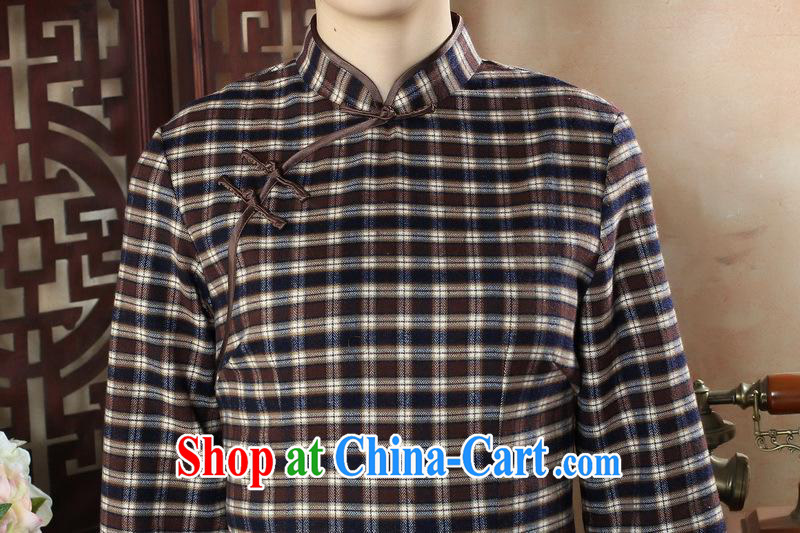 New winter and autumn checkered skirt outfit improved stylish dresses retro beauty of elegance, qipao cuff GZZX 0007 XXL pictures, price, brand platters! Elections are good character, the national distribution, so why buy now enjoy more preferential! Health