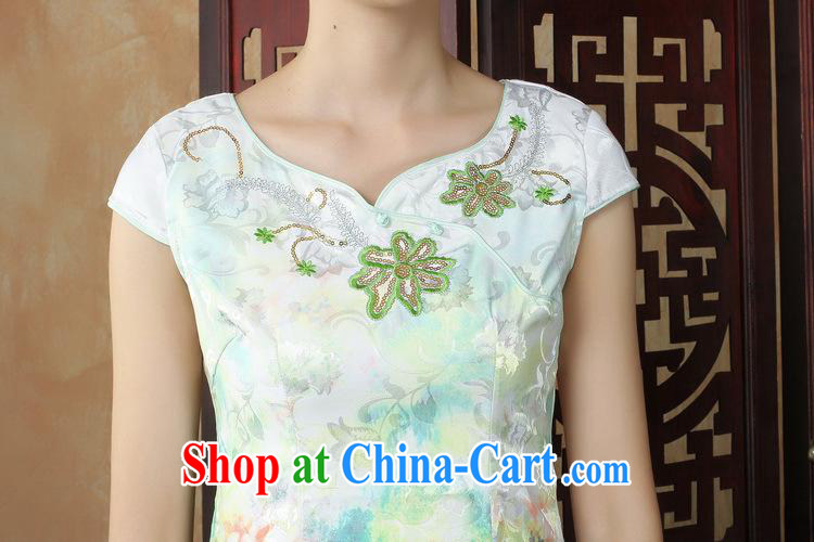 Wholesale new, improved day-short, Retro cheongsam dress beauty is not the Lao classical cheongsam THM 0035 XL pictures, price, brand platters! Elections are good character, the national distribution, so why buy now enjoy more preferential! Health