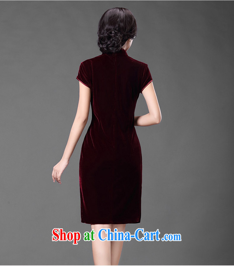 China classic high quality gold velour Chinese wedding dresses mothers dresses in her old fashioned improved spring and summer XL Uhlans on pictures, price, brand platters! Elections are good character, the national distribution, so why buy now enjoy more preferential! Health